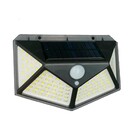 Luminaria Solar Sensor De Movimento  Branco Quente Presença P