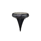 Luminária Solar Sensor De Movimento Espeto Jardim Led  2 Funç