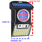 Luminaria Solar Sensor De Proximidade Spot Led 4 Modos Spot