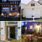 Luminaria Solar Sensor Movimento Automatico 100 Leds 3 Funçoe