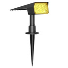 Luminária Solar Spot 200 Lúmens Espeto De Jardim Externo Refl