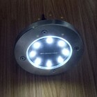 Luminaria Solar Spot 8 Led Enfeite Grama Kit 8 Und Jardim Qui