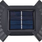 Luminaria Solar Spot Balizador Arandela De Parede Resistente
