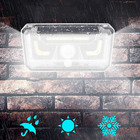 Luminaria Solar Spot Sensor Movimento Led Branco Frio