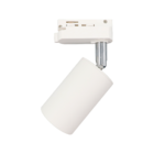 Luminaria Spot Dicroica Para Trilho Base Gu10 Corpo Aluminio Branco Luminatti