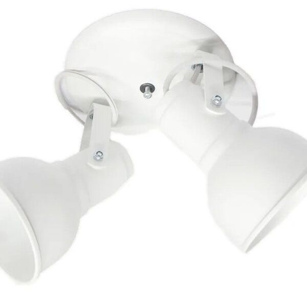 Luminária Spot Em Alumínio 2 Lâmpadas Itamonte E27 Diversas C