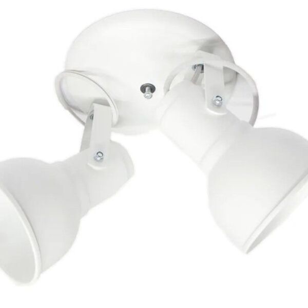 Luminária Spot Em Alumínio 2 Lâmpadas Itamonte E27 Diversas C