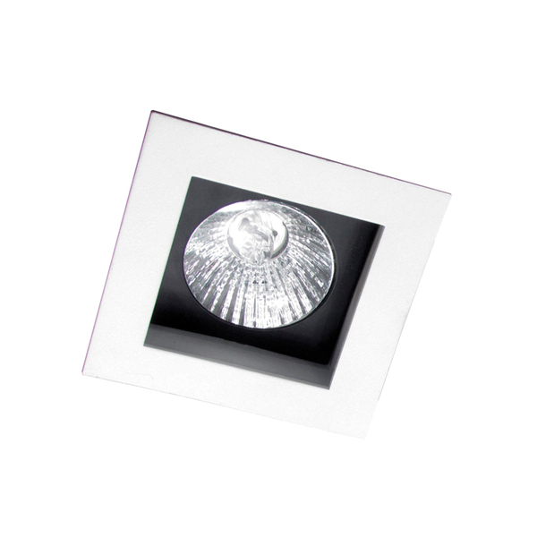 Luminária Spot Embutir Flat 01 E27 Par 20 Preto - 5019/1 Pt