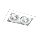 Luminária Spot Embutir Saturno 02 Gu10 Mr16 Dicr Branco - 504