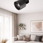 Luminária Spot Led Sobrepor 10w Preto Direcionável Bivolt Bra