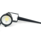 Luminária Spot Luz Led De Alto Brilho 7w Com Espeto Para Jard