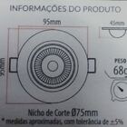 Luminaria Spot Neo Led Redondo 5w Rgb Inteligente Smart Wifi