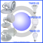 Luminaria Spot P/ Led Direcionavel Articulado Em Aluminio