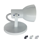 Luminaria Spot P/ Led Direcionavel Articulado Em Aluminio