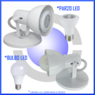 Luminaria Spot P/ Led Direcionavel Articulado Em Aluminio