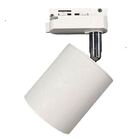 Luminaria Spot Par20 Para Trilho Base E27 Corpo Aluminio Branco Luminatti