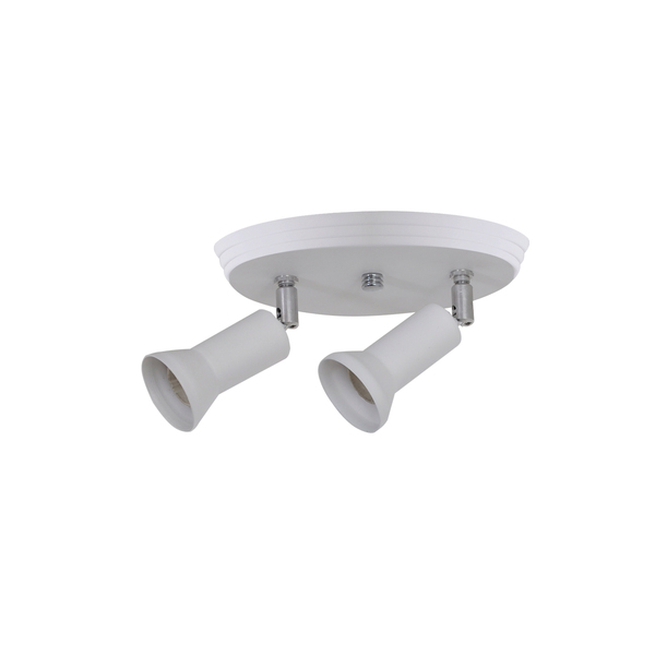 Luminária Spot Sobrepor Canopla Red 2 Gu10 Mr16 Branco - 6012