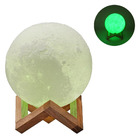 Luminaria Super Lua Cheia Abajur Iluminaçao Decoraçao Usb Rgb