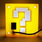 Luminária Super Mario Cubo Led Acrílico