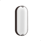 Luminária Tartaruga Preta 8w Bivolt 6500k