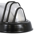 Luminária Tartaruga 1 Lâmpada Preta Metal Nobre Taschibra
