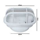 Luminária Tartaruga Pvc Branca Enerlux