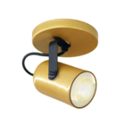 Luminária Teto 1 Spot Direcionável Focus Fit Dourado 1281