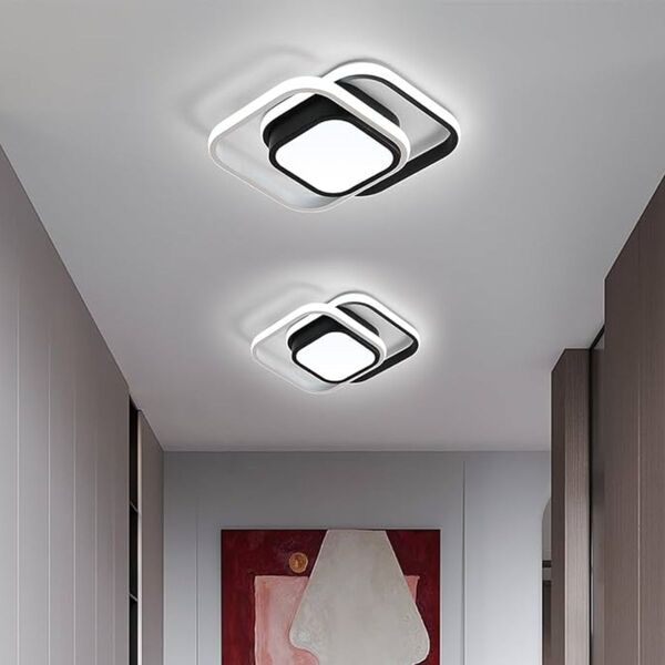 Luminária Teto Bivolt 110/220V 26W Moderna Plafon Led Quadrad