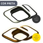 Luminária Teto Bivolt 110/220V 26W Moderna Plafon Led Quadrad