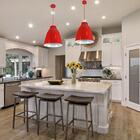 Luminária Teto Pendente Alumínio Vermelho Ferrari Fashion