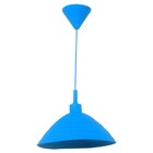 Luminaria Teto Silicone Round Shape Azul 24 X 24 X 15 Cm
