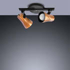 Luminária Teto Spot De Sobrepor Trilho Direcionável Octa Desi