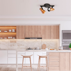 Luminária Teto Spot De Sobrepor Trilho Direcionável Octa Desi