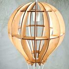 Luminária Teto Tipo Pendente Balão Mdf - Completa