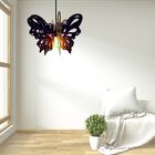 Luminária Teto Tipo Pendente Borboleta Mdf - Completa - Cor: