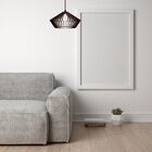 Luminária Teto Tipo Pendente Dejavu Mdf Completa - Marrom