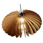 Luminária Teto Tipo Pendente Em Mdf - Completa