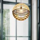 Luminária Teto Tipo Pendente Em Mdf - Completa