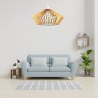 Luminária Teto Tipo Pendente Em Mdf - Completa - Cor: Preta