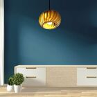 Luminária Teto Tipo Pendente Gérbera Mdf - Completa