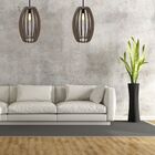 Luminária Teto Tipo Pendente Imperial Mdf - Completa - Cor: P