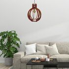 Luminária Teto Tipo Pendente Jupiter Mdf - Completa - Cor: Ma