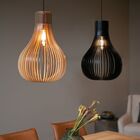 Luminária Teto Tipo Pendente Madri Mdf Completa - Mdf Cru