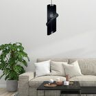 Luminária Teto Tipo Pendente Maia Mdf - Completa - Cor: Preta