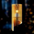 Luminária Teto Tipo Pendente Mística Mdf - Completa