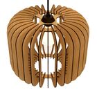 Luminária Teto Tipo Pendente Padua Mdf - Completa