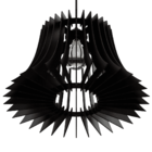 Luminária Teto Tipo Pendente Panamá Mdf - Completa - Cor: Pre