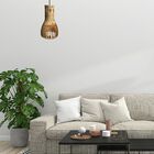 Luminária Teto Tipo Pendente Parafuso Mdf - Completa