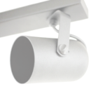 Luminária Teto Trilho 4 Spots Direcionáveis Branco 59cm