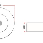 Luminária Touch Light Led 1 5w Signature Redonda Avant